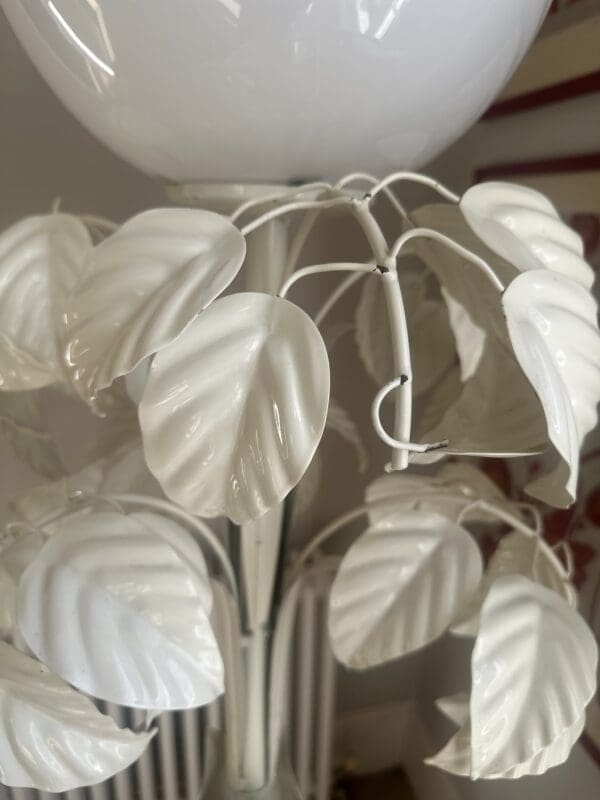 ITALIAN PAINTED TOLE LAMP BY SERGIO TERZANI, c.1970 - Image 6